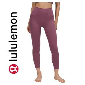 NWT LuLuLemon InStill High-Rise Tight 25" Size 4 Colour Vintage Plum